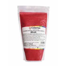 Rojo en polvo
